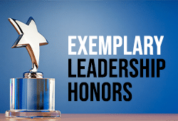 Exemplary Leadership Honors